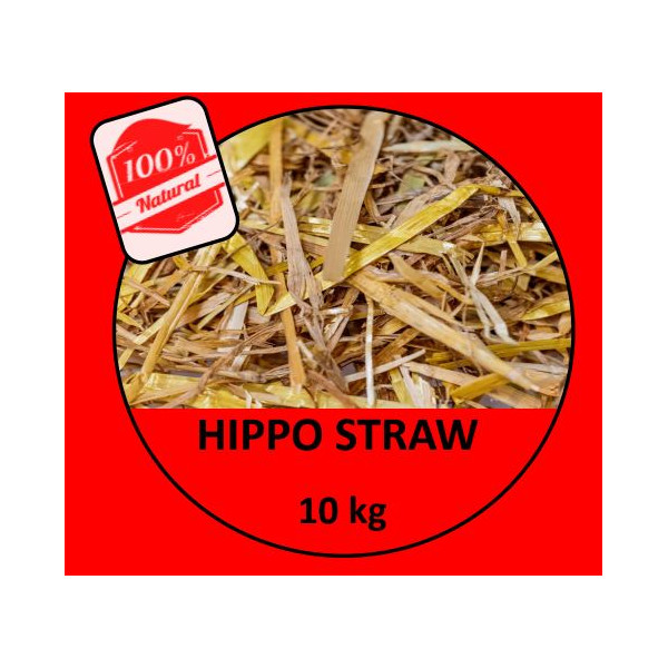 Paja de trigo 10kg - Hippo Straw