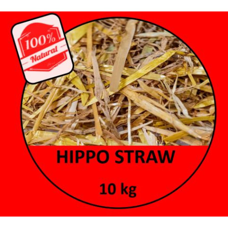 Paja de trigo 10kg - Hippo Straw