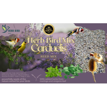 Mezcla de semillas de Carduelis 1kg - Herb bird mix