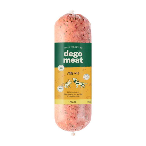 Degomeat - Cavallo 1kg - Pure Mix