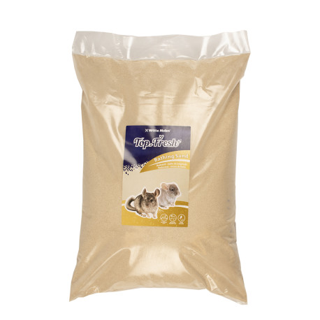 Sabbia da bagno naturale per cincillà 12,5kg - Top fresh