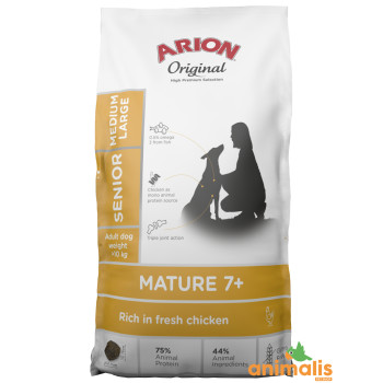 ARION ORIGINAL Senior Medium y Large con pollo 12kg