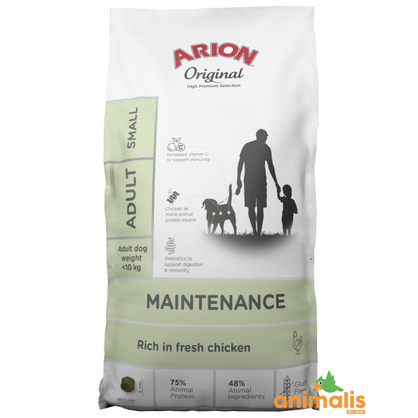 ARION ORIGINAL Adult Small Pollo para Perro de Raza Pequeña 2kg