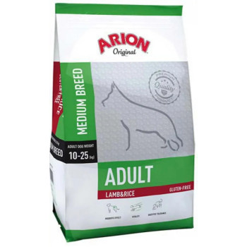 ARION ORIGINAL Adult Medium Cordeiro para Cão de Tamanho Médio Sensível 12kg