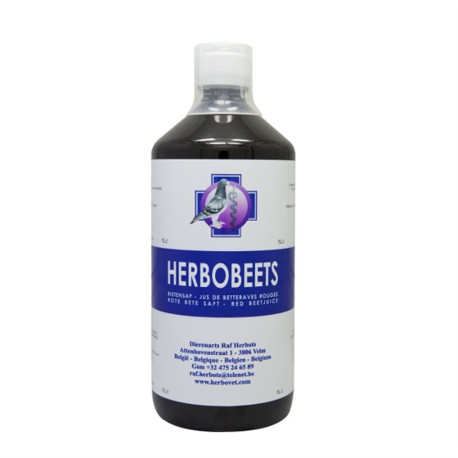 Herbobeets 1L - Jugo concentrado de remolachas rojas - Herbovet