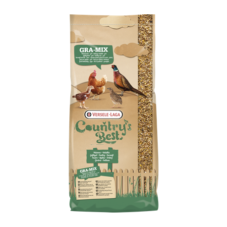 GRA-MIX Mezcla para aves + Grit 20kg