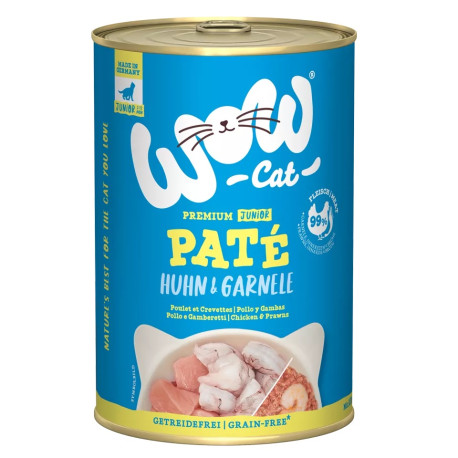 Junior frango e camarão 400g - Ração para gato - Wow