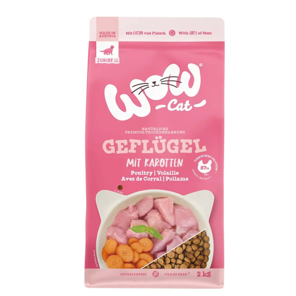 Junior Volaille 2kg - Ração para gatinhos - Wow