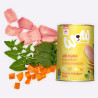 Chiot Pollame 800g - Cibo umido per cani - Wow