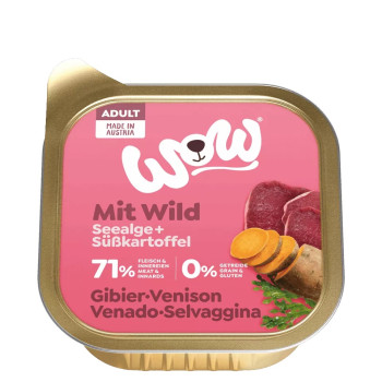 Adulto Selvaggina 150g - Cibo umido per cani - Wow