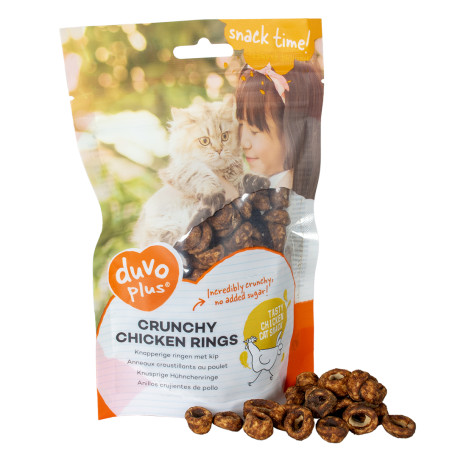 Anéis de frango crocantes 50g