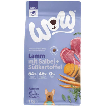 Volwassen lam 1kg - Droog...