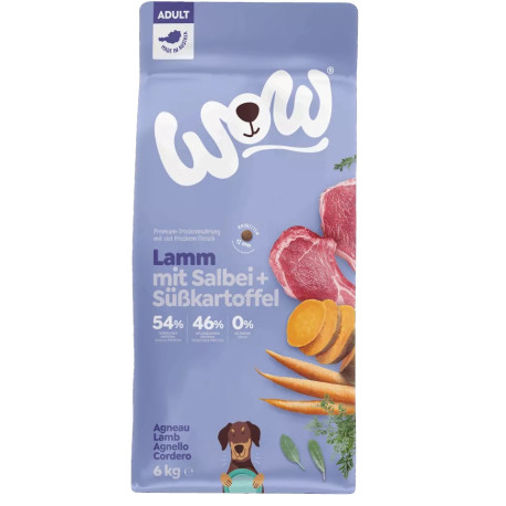 Adulto Cordeiro 12kg - Ração para cães - Wow