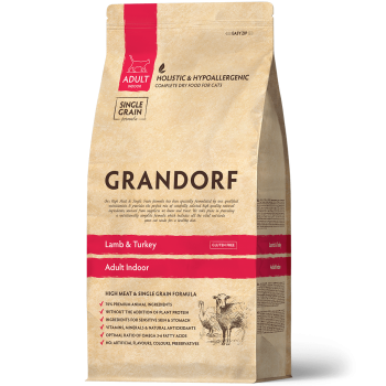 Lam en kalkoen 400g - Adult Indoor - Grandorf