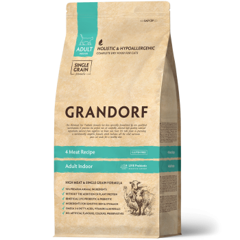 4 Carne 400g - Adult Indoor - Grandorf