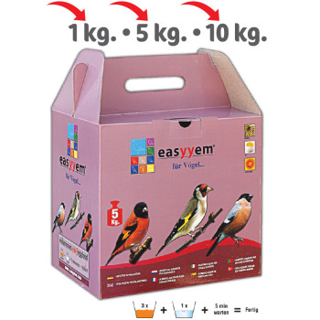 Pâtée aux œufs pour oiseaux indigènes 1kg - Easyyem