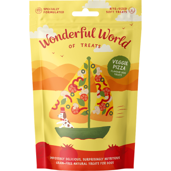 Veggie pizza 50g - Snacks mous - goût légumes - Wonderful world