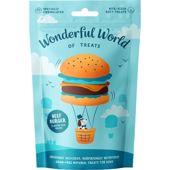 Beef burger 50g - Snacks mous - goût bœuf - Wonderful world