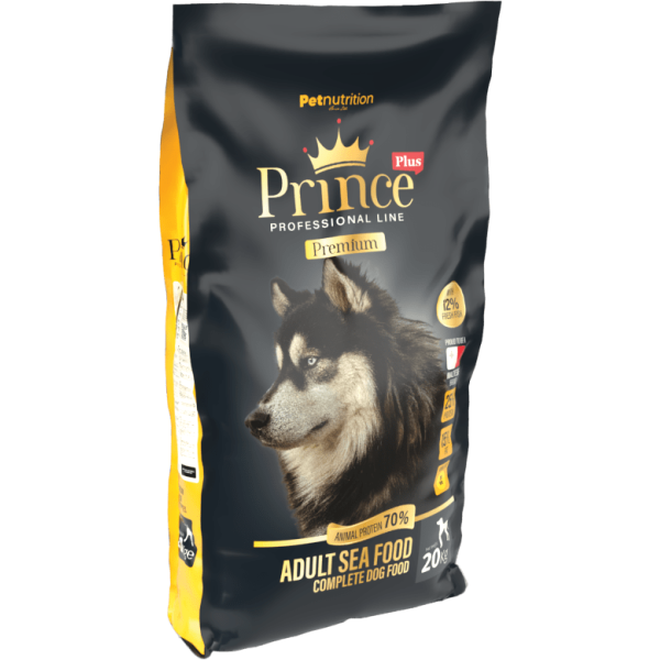 Croquetas para perro 20 kg - Alimento Marino para Adultos - Premium - Prince Plus