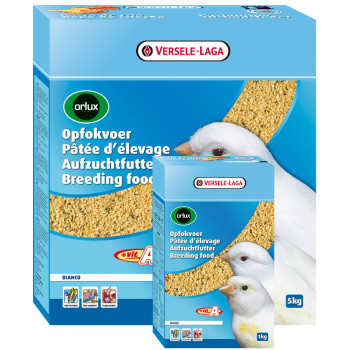 Pasta secca all'uovo bianca + vit A 5kg - Orlux