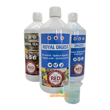 Royal Digest 1L - Digestão + Controle de PH - Animais Vermelhos