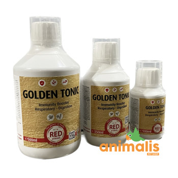 Golden Tonic 250ml - Animais Vermelhos