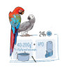 Puur parrot 2kg