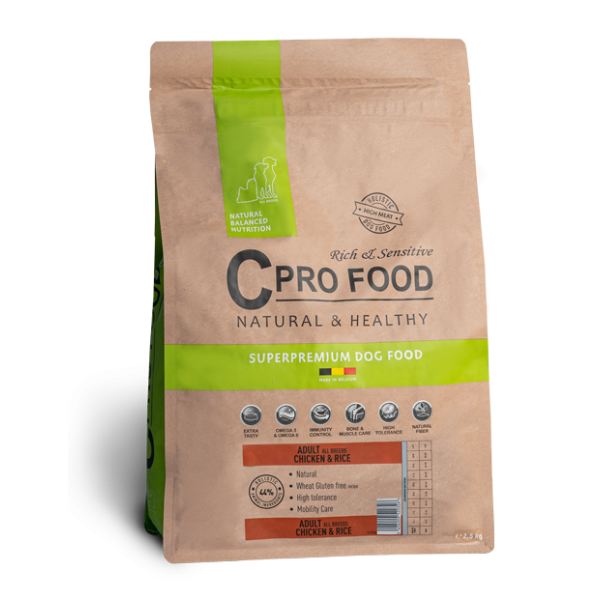 Adult All Breeds con pesce e riso 10kg - Crocchette per cani tra 10 e 25kg - CproFood