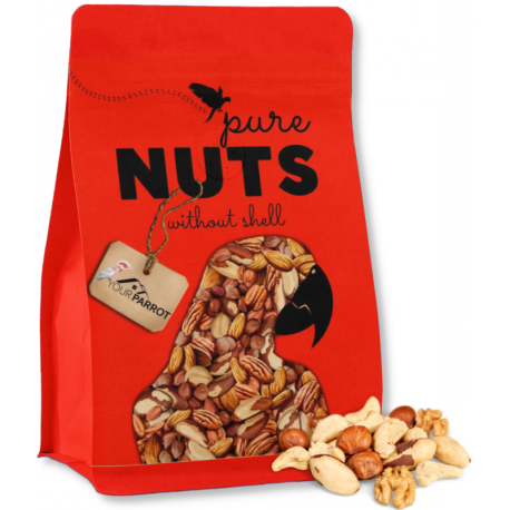 Pure Nuts senza guscio 1,5kg - Your Parrot - Mix di noci per pappagallo