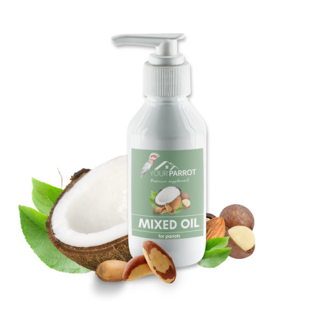 Aceite mixto 250ml - Your Parrot - Complemento alimenticio para loro con aceite de nuez