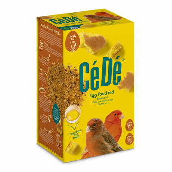 Egg-based red pâtée for canaries 1kg - Cédé