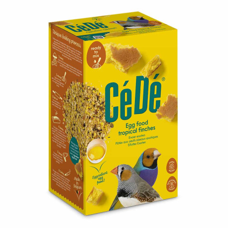 Egg food for exotic birds 1kg - Cédé