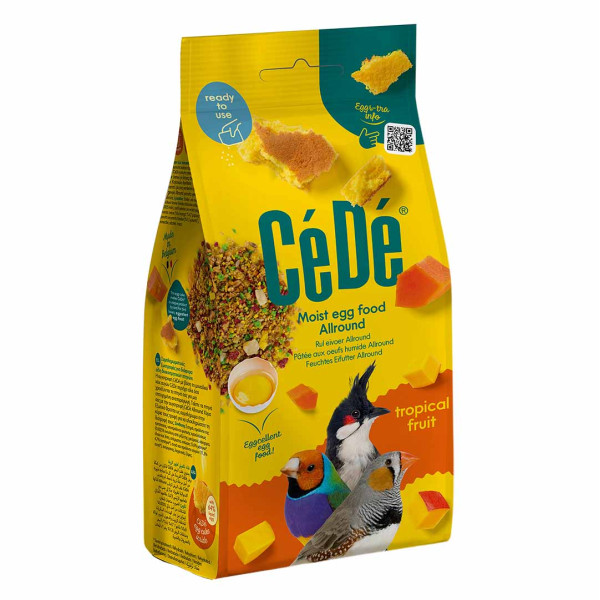 Pasto per uccelli grasso Allround con frutti tropicali 200g - Cédé