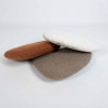 Pebble - White dog pillow - 39x26x7.5cm