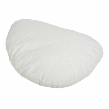 White dog cushion XL - 120x95x33cm - Pebble