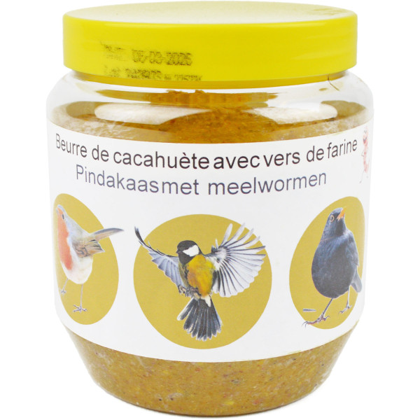 Beurre de cacahuètes avec vers de farines 350g