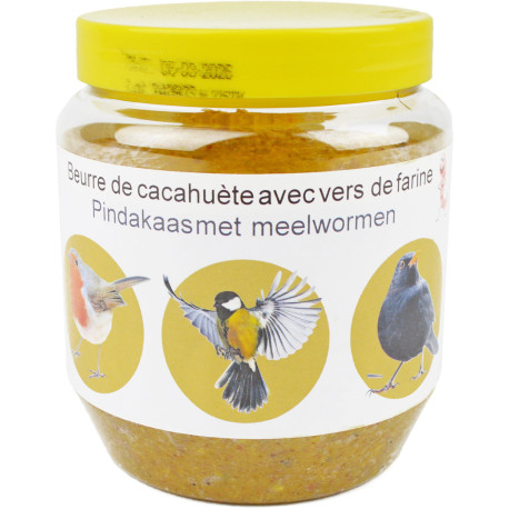 Peanut butter with mealworms 350g