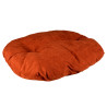 Almofada oval Velvet cobre S - 66x48x6cm