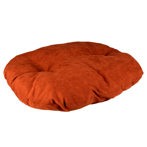 Oval Velvet Copper Cushion M - 80x64x7cm