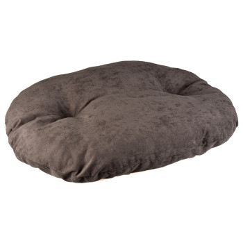 Oval Velvet Concrete Cushion S - 66x48x6cm