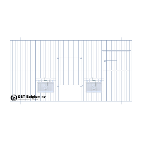 Chrome storefront 60x30cm - OST