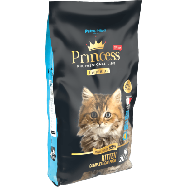 Croquettes pour chatons et femelles en gestation 20kg - Kitten - Premium - Princess Plus