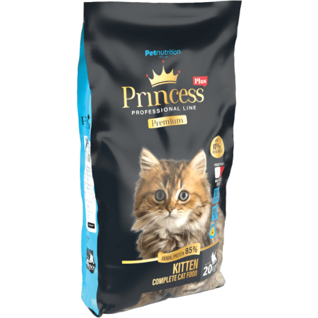 Croquettes pour chatons et femelles en gestation 20kg - Kitten - Premium - Princess Plus