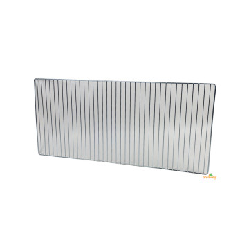 Grille de fond de 70cm chromée pour les cages Domus-Molinari 406-12