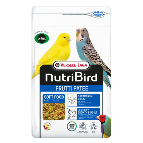 Frutti Pâtée 1kg - Fatty Fruit Pâtée - NutriBird