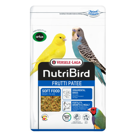 Frutti Pâtée 10kg - Fatty fruit pâtée - NutriBird