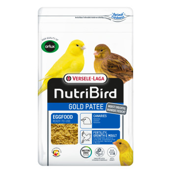 Gold Pâtée Canaries 1kg - Fatty Yellow Pâtée - NutriBird