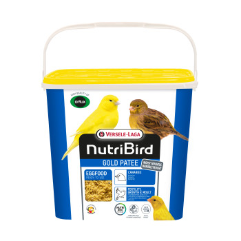 Gold Pâtée Canaris 5kg - Pâtée jaune grasse - NutriBird