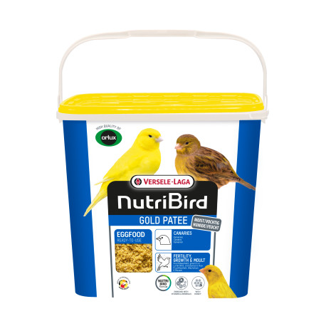 Gold Canary Pâtée 5kg - Fatty Yellow Pâtée - NutriBird