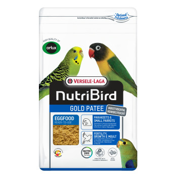 Gold Pâtée Perruches et petits perroquets 10kg - Pâtée grasse - NutriBird